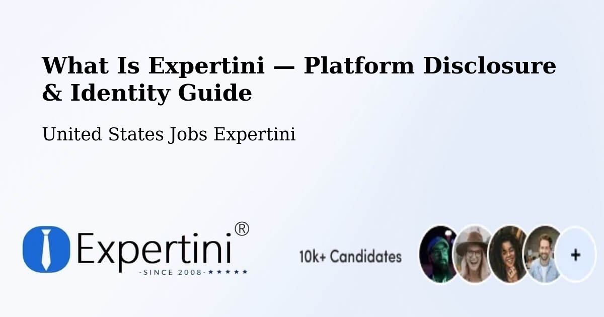 What Is Expertini — Platform Disclosure & Identity Guide – Morrow